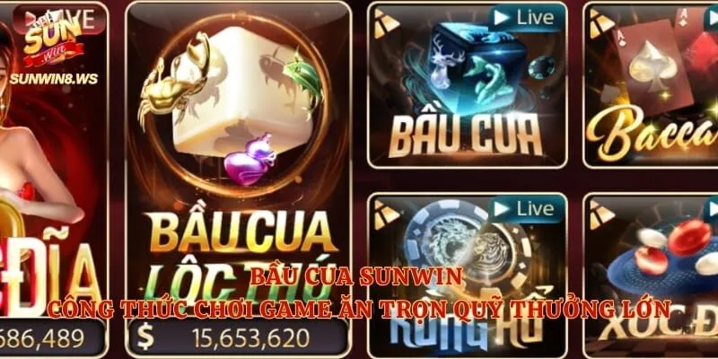 Bầu Cua Sunwin – Công Thức Chơi Game Ăn Trọn Quỹ Thưởng Lớn