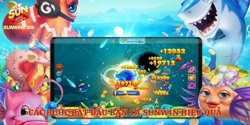 Các bước bắt đầu bắn cá Sunwin hiệu quả cho tân thủ