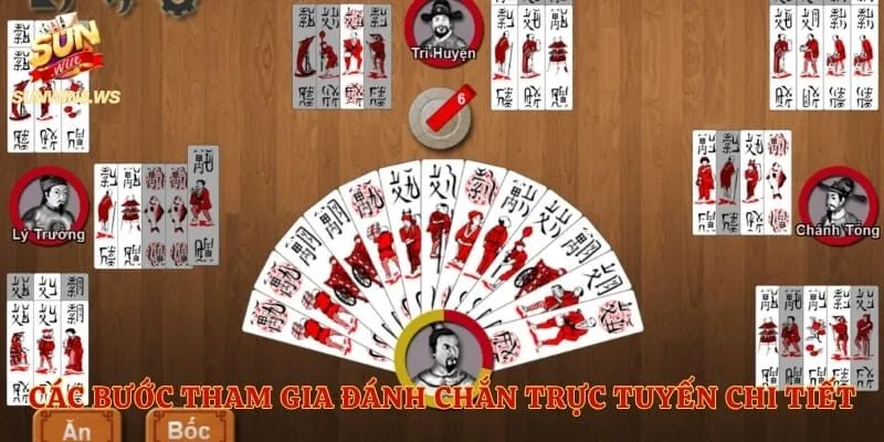 Các bước tham gia đánh chắn trực tuyến chi tiết