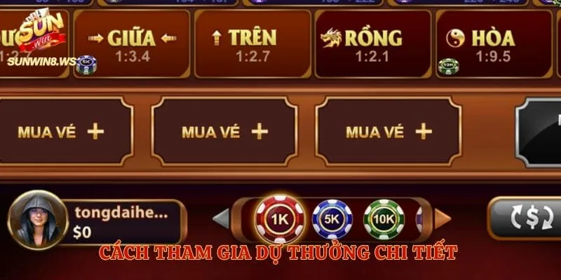 Cách tham gia dự thưởng chi tiết dành cho người mới