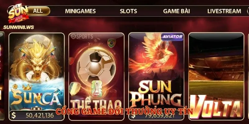 Cổng game đổi thưởng uy tín