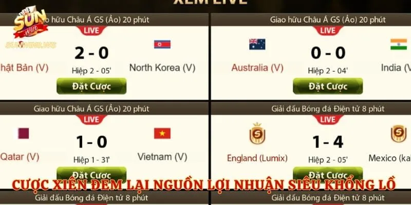 Cược xiên đem lại nguồn lợi nhuận siêu khổng lồ cho cược thủ