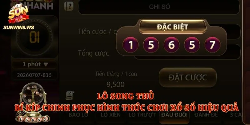 Lô Song Thủ - Bí Kíp Chinh Phục Hình Thức Chơi Xổ Số Hiệu Quả
