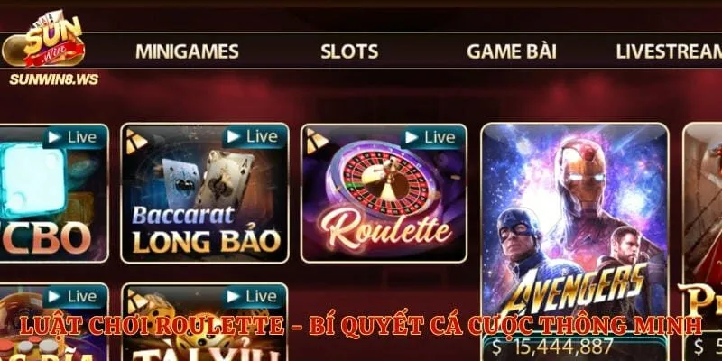 Luật Chơi Roulette – Bí Quyết Cá Cược Thông Minh