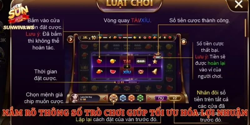 Nắm rõ thông số trò chơi giúp tối ưu hóa lợi nhuận