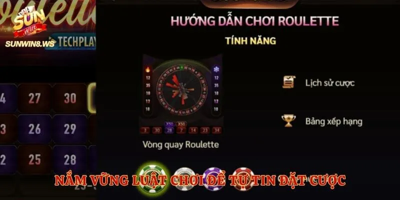 Nắm vững luật chơi để tự tin đặt cược