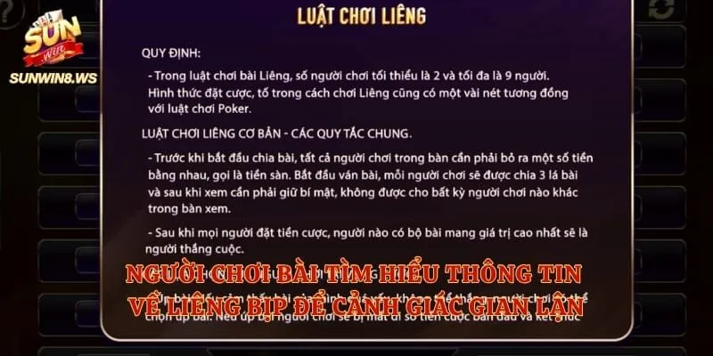 Người chơi bài tìm hiểu thông tin về liêng bịp để cảnh giác gian lận