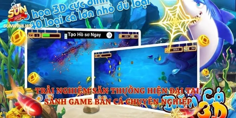 Trải nghiệm săn thưởng hiện đại tại sảnh game bắn cá chuyên nghiệp